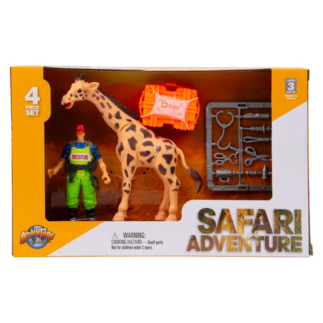 Giraffe Veterinarian Figurine Set