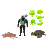 Sea Life Diver Figurine Set