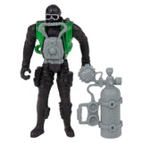Sea Life Diver Figurine Set