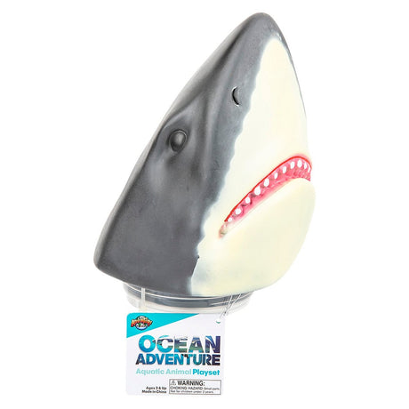 Aquatic Animal Set With Shark Head Case (24 PC)