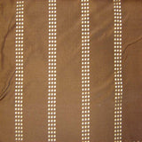 Astra Fabric Silk Fabric - Dotted Squared Stripe, 54" Width (1 Yard)
