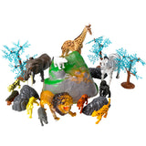 Safari Animal Set With Carry Bag