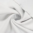 Brushed Polyester Spandex Tricot White