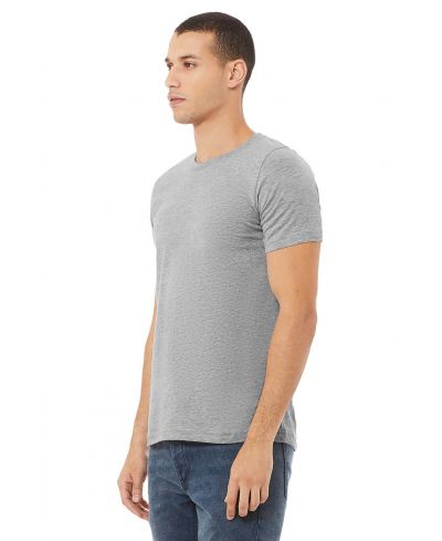 Bella Canvas 3001CVC CVC Fabric - Athletic Heather, Heathered, Short Sleeve, Crew Neck (1 Piece)