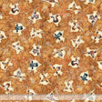 Cotton Print Texas Longhorns Rust Fabric 44/45"