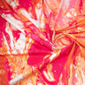 Printed Recycled Polyester Spandex Fabric