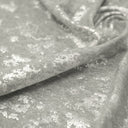 Cloud 9 Foil Printed Brushed Terry Fleece Fabric - Metallic Speckled Foil Print, 57" Width (1 Yard)