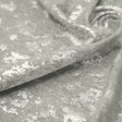 Cloud 9 Foil Printed Brushed Terry Fleece Fabric - Mauve/Rose Gold, Gray/Silver, 57" Width (1 Yard)