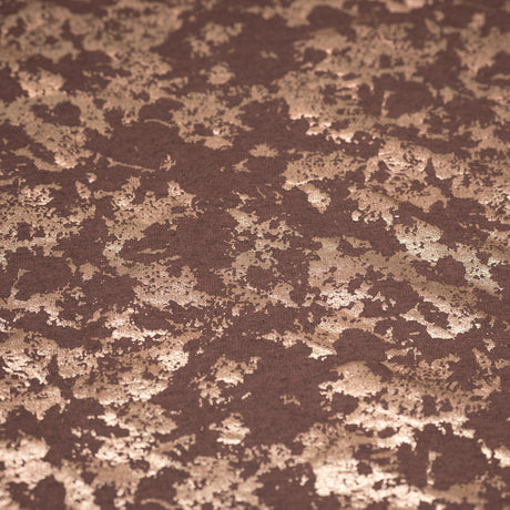 Cloud 9 Foil Printed Brushed Terry Fleece Fabric - Metallic Speckled Foil Print, 57" Width (1 Yard)