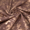 Cloud 9 Foil Printed Brushed Terry Fleece Fabric - Metallic Speckled Foil Print, 57" Width (1 Yard)