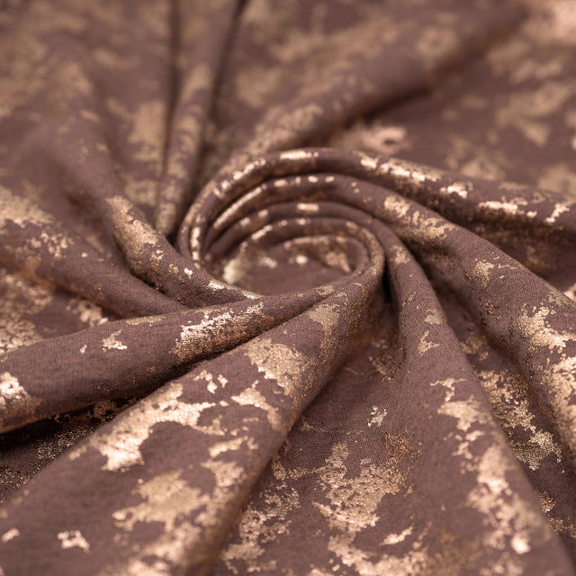 Foil Printed French Terry Fleece