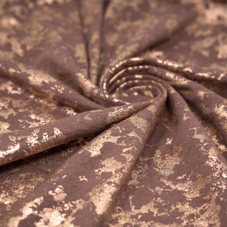 Foil Printed French Terry Fleece