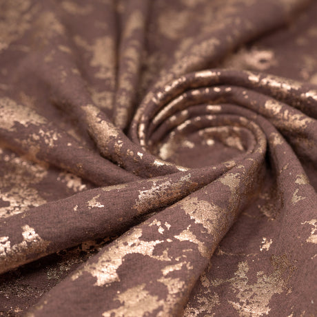 Foil Printed French Terry Fleece