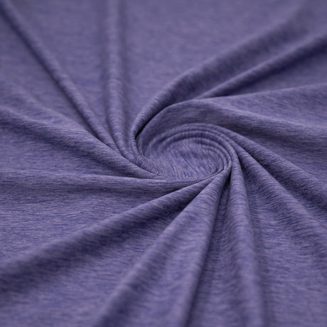 EcoDelish Double Peached Melange Spandex Fabric - Melange, 57" Width (1 Yard)