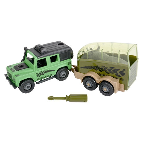 Jungle Rover Rhino Animal Evacuation Set