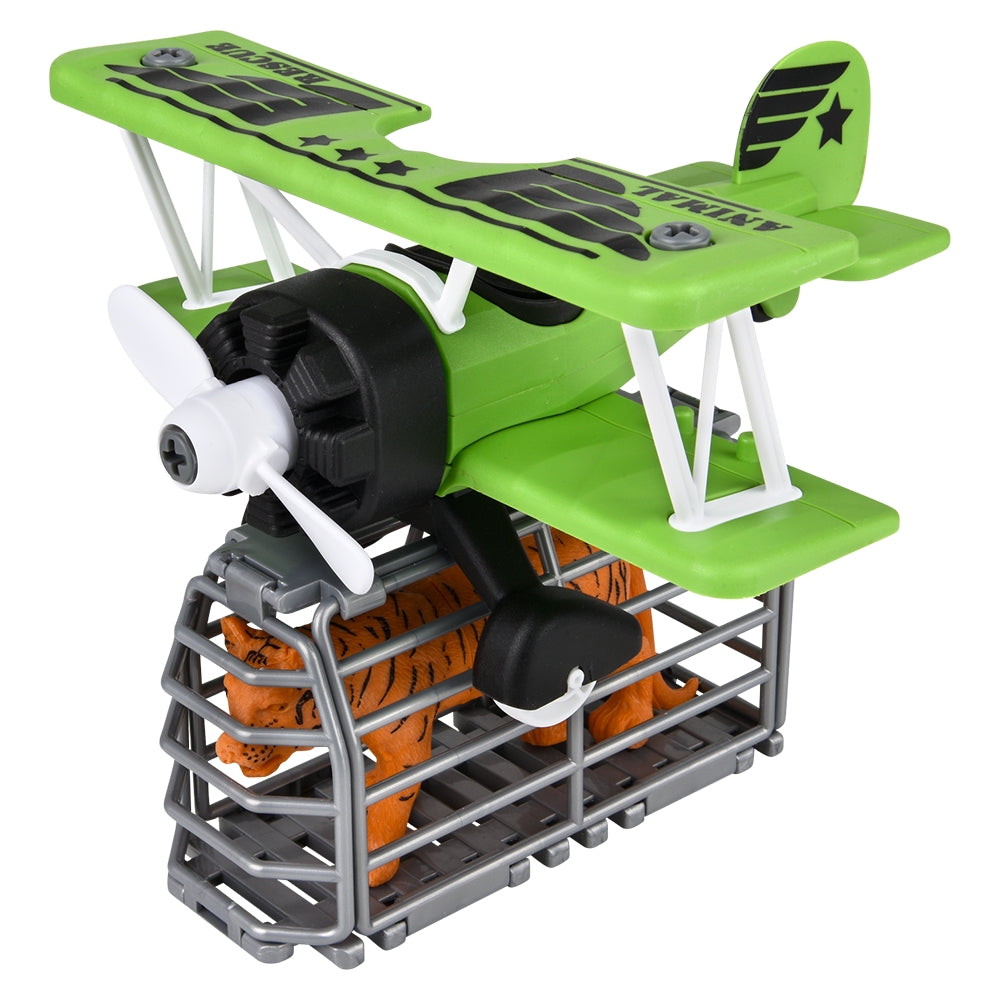 Jungle Plane Tiger Playset (1 PC)