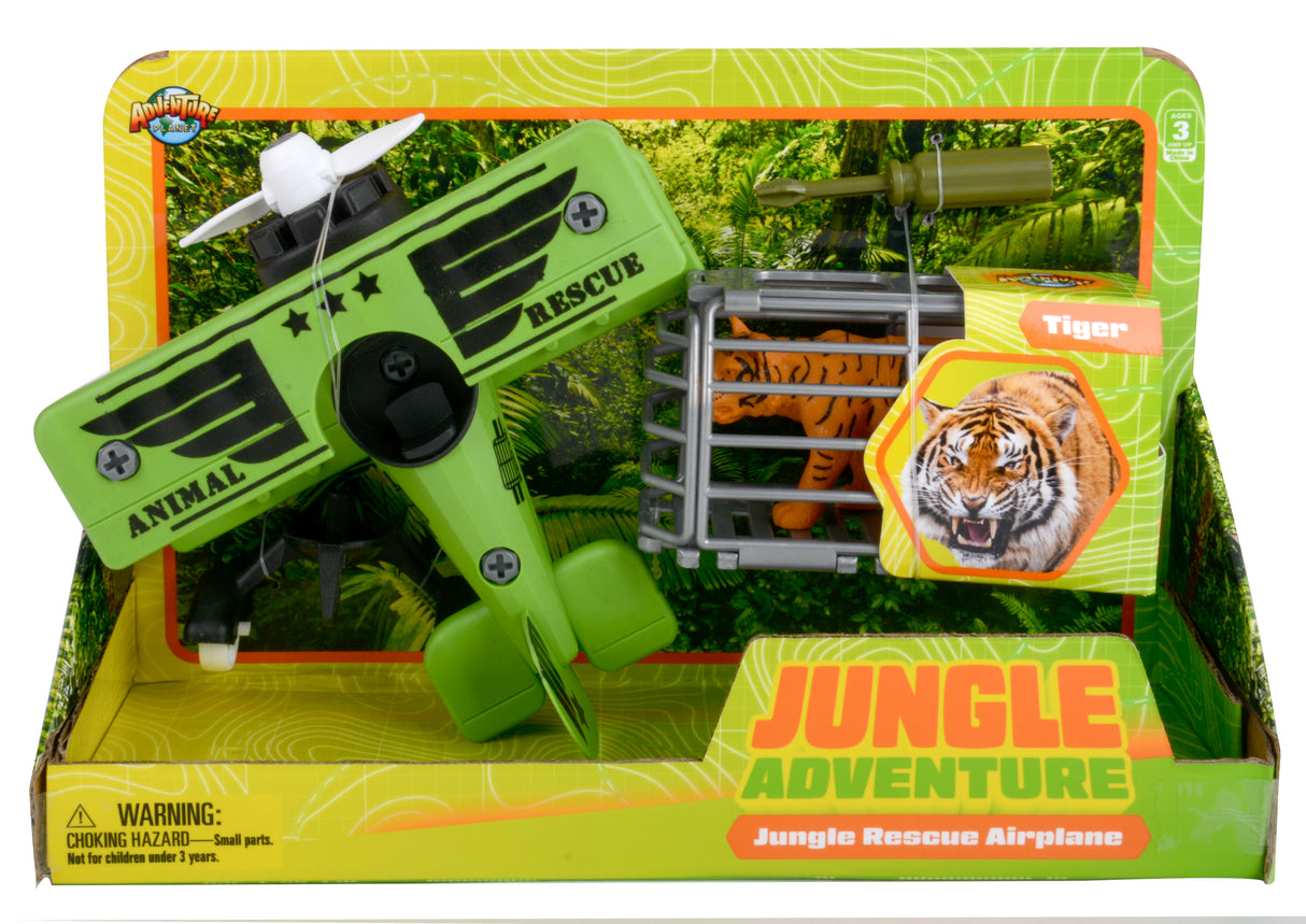 Jungle Plane Tiger Playset (1 PC)