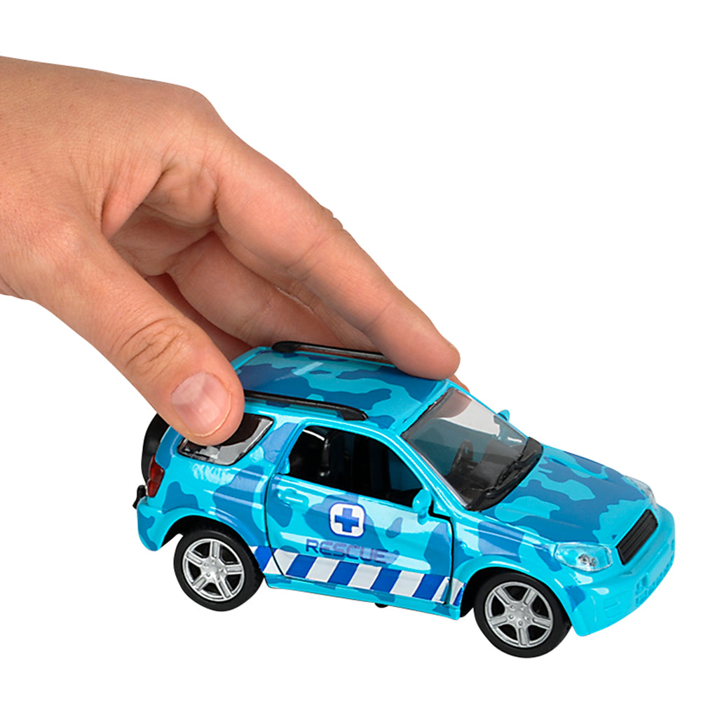 Aquatic Die-Cast 4 X 4 Rover And Jet Ski