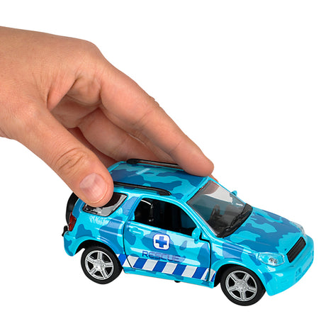 Aquatic Die-Cast 4 X 4 Rover And Jet Ski