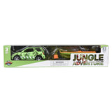 Die-Cast Jungle Rover and Speedboat Set