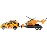Safari Die-Cast Rover and Helicopter Set