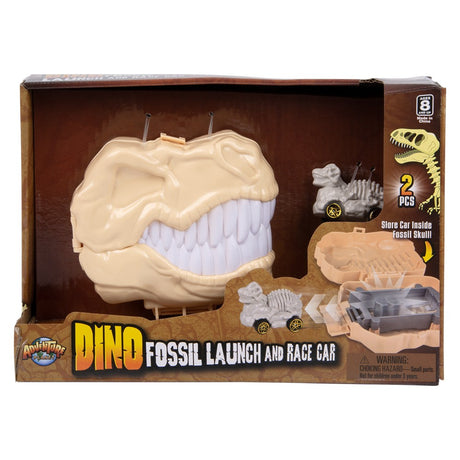 Dino Fossil Launch And Race Car (1 PC)