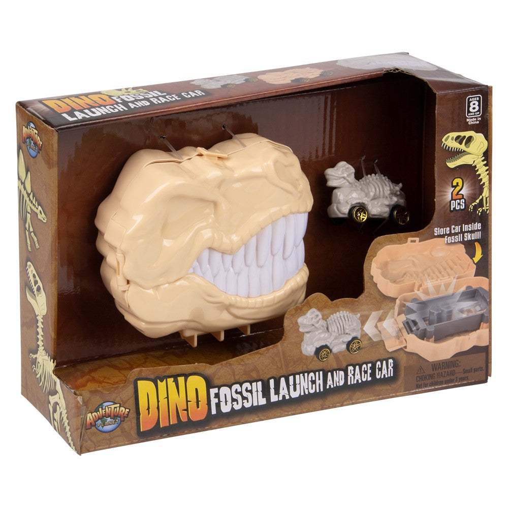 Dino Fossil Launch And Race Car (1 PC)