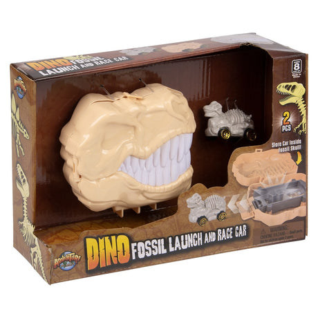 Dino Fossil Launch And Race Car (1 PC)