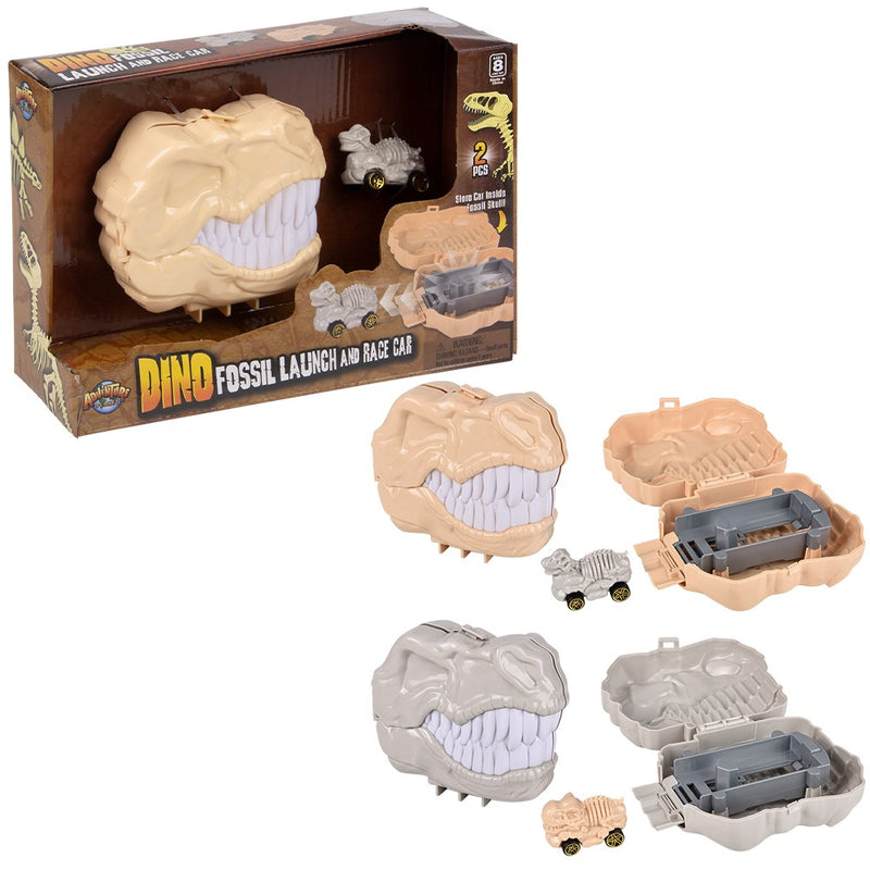 Dino Fossil Launch And Race Car (1 PC)