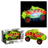 Dino Off-Road Vehicle 7" Pull Back Lights & Sound