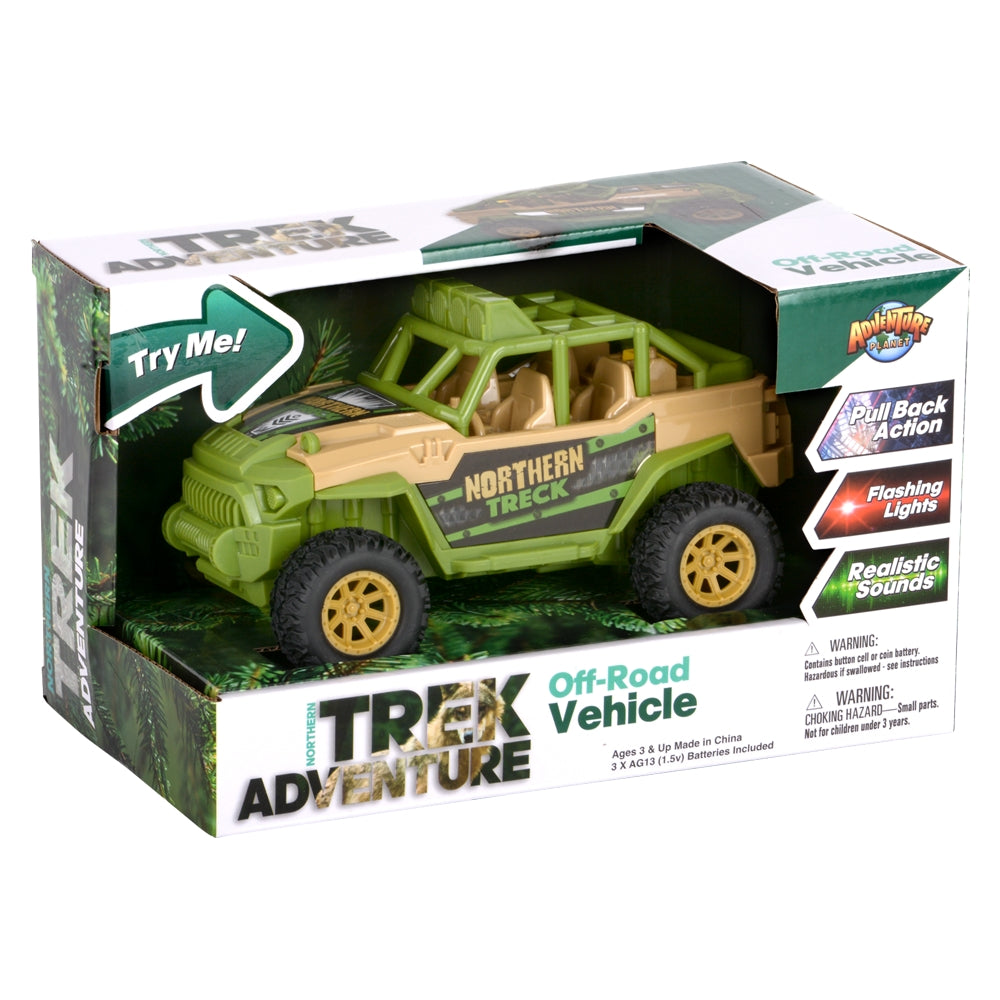 Off-Road Vehicle Northern Trek Pull Back Toy