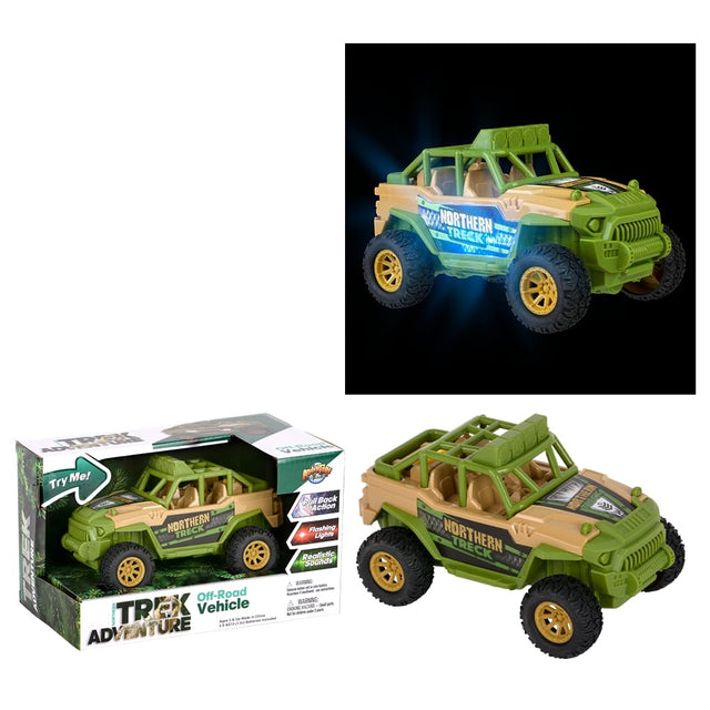 Off-Road Vehicle Northern Trek Pull Back Toy