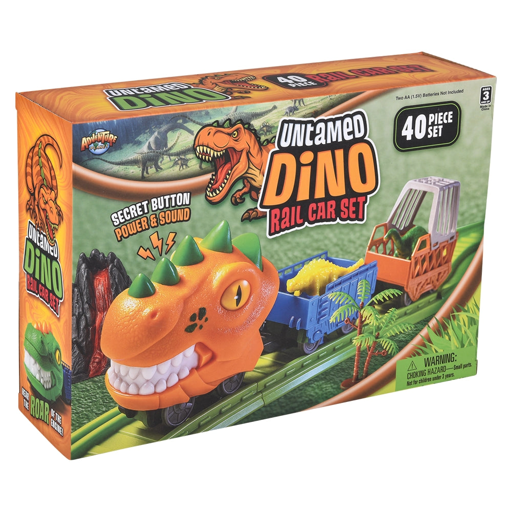 Dinosaur Rail Car Set