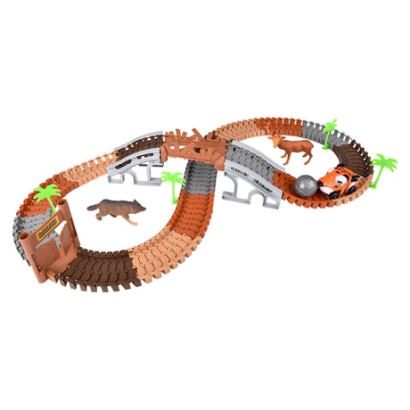 Zoo Rail Car Set