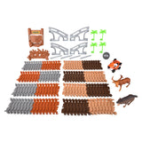 Zoo Rail Car Set