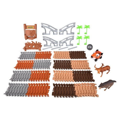 Zoo Rail Car Set
