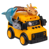 Animal School Bus With Lights and Sound