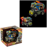 Dinosaur School Bus With Lights and Sound