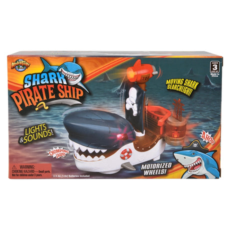 Shark Pirate Boat with Lights and Sound
