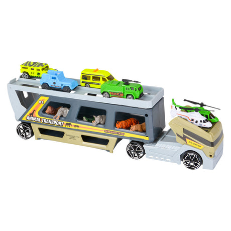 Car Transporter With Animals