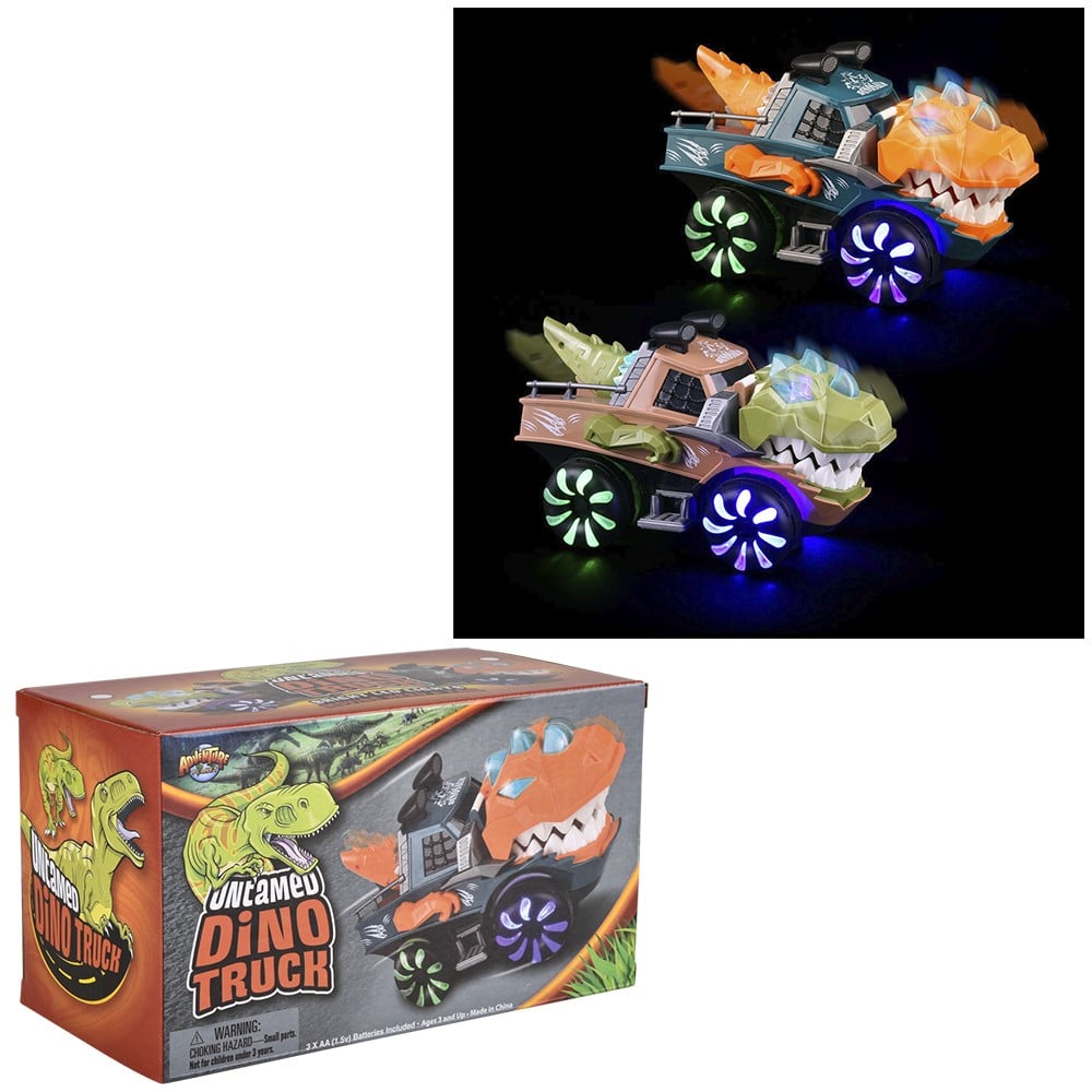Dinosaur Truck with Lights and Sounds