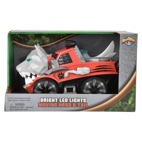 Wolf Toy Truck with Lights and Sounds