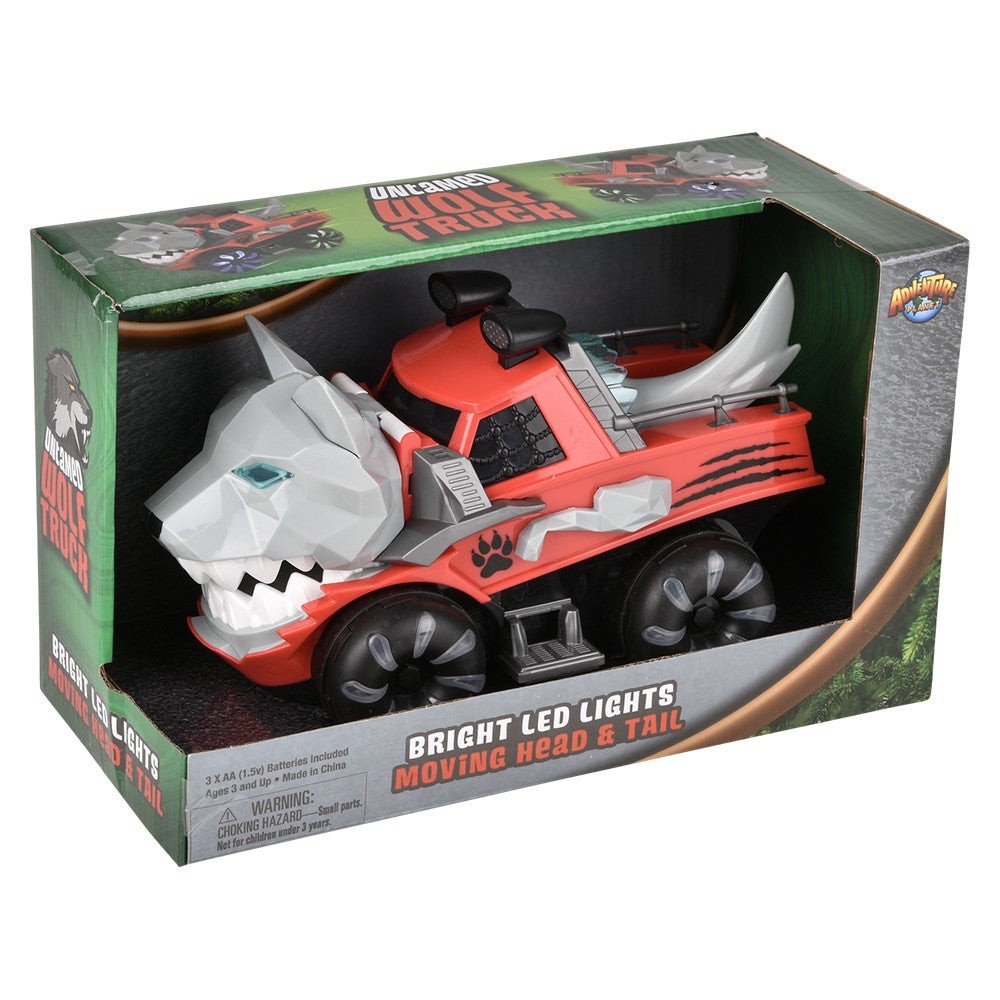 Wolf Toy Truck with Lights and Sounds