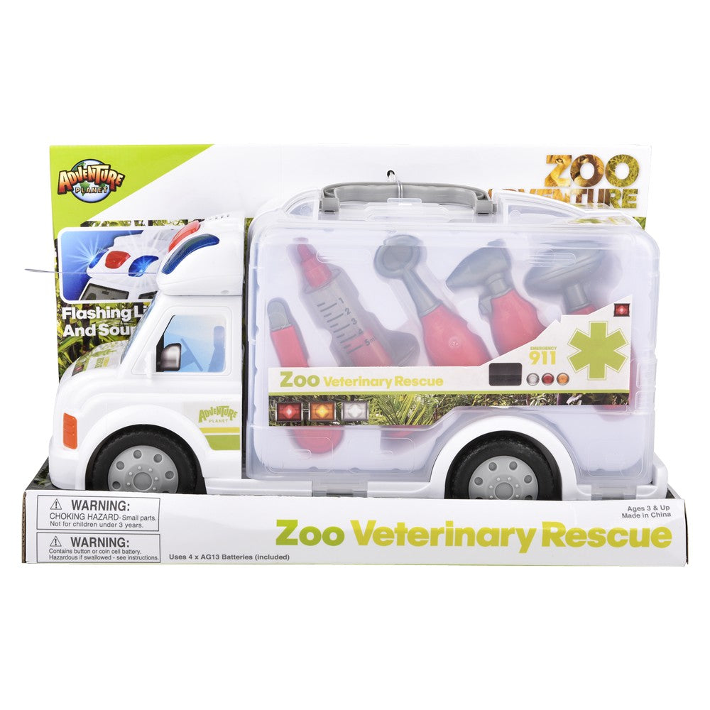 Zoo Veterinary Kit Rescue Truck