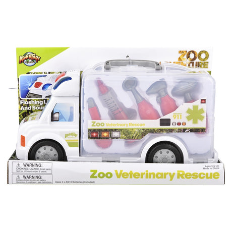 Zoo Veterinary Kit Rescue Truck