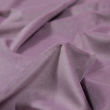 Ultra Soft Polyester Velvet - Mauve - British Imported