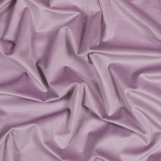 Ultra Soft Polyester Velvet - Mauve - British Imported