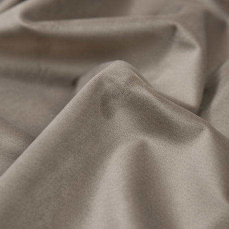 Ultra Soft Polyester Velvet - Mole - British Imported