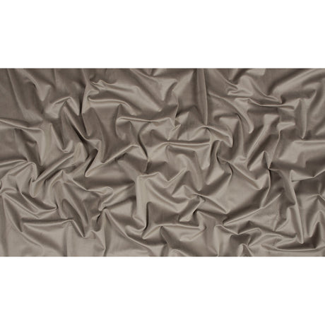 Ultra Soft Polyester Velvet - Mole - British Imported