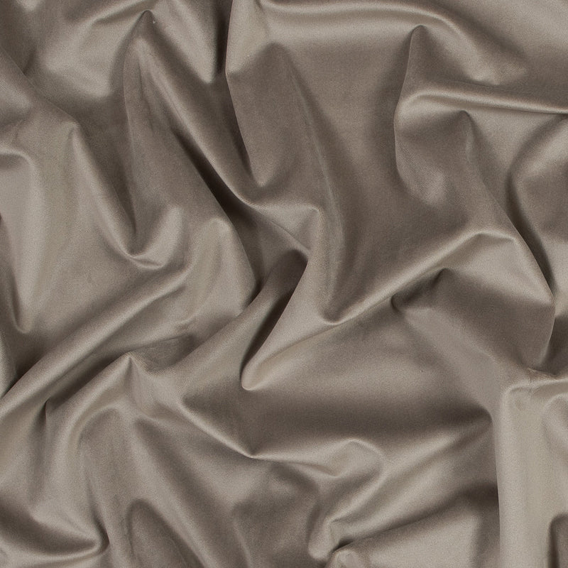 Ultra Soft Polyester Velvet - Mole - British Imported